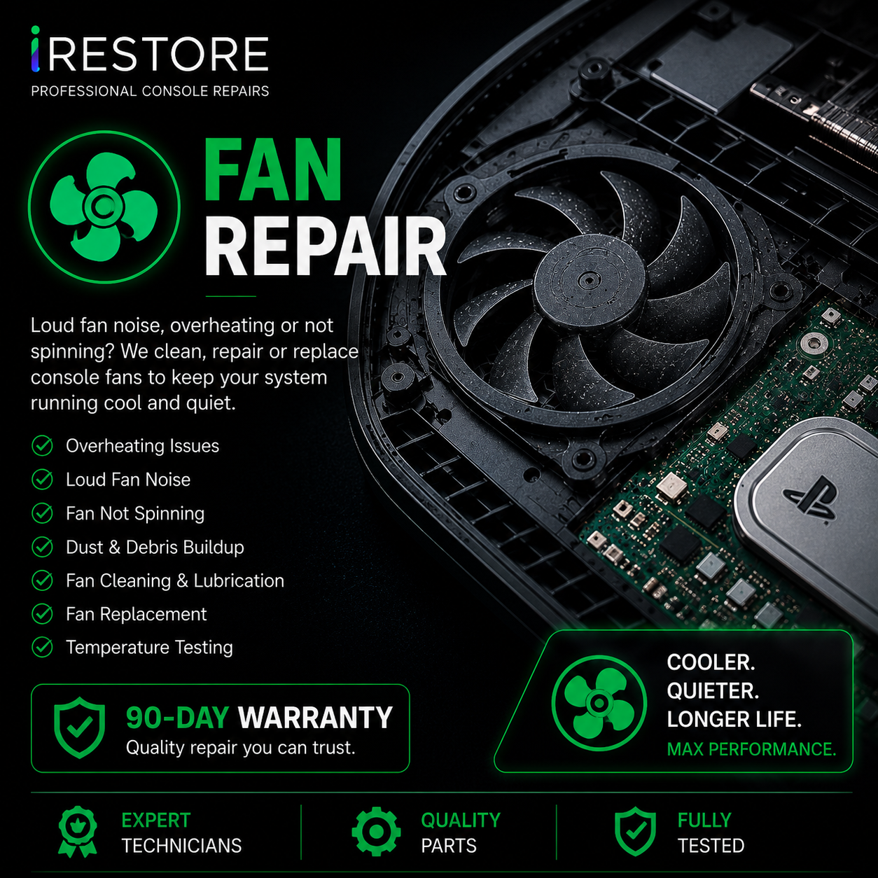 PS5 Fan Repair