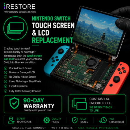 Nintendo Switch Touch Screen & LCD Replacement