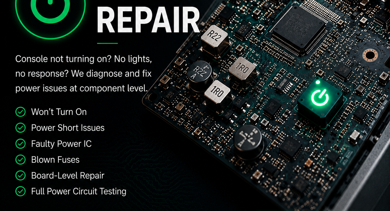 PS5 no power and one-beep repair service at iRestore UK