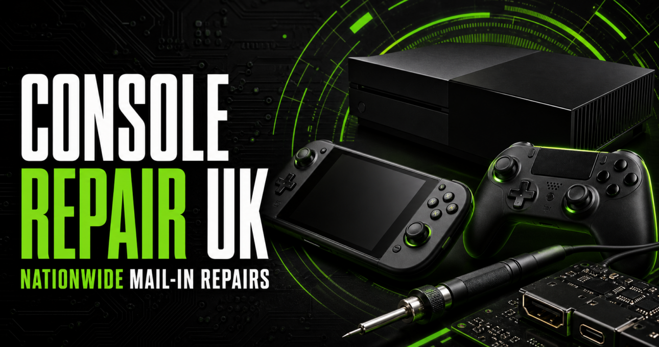 Console Repair UK nationwide mail-in repair services for PlayStation Xbox and Nintendo consoles