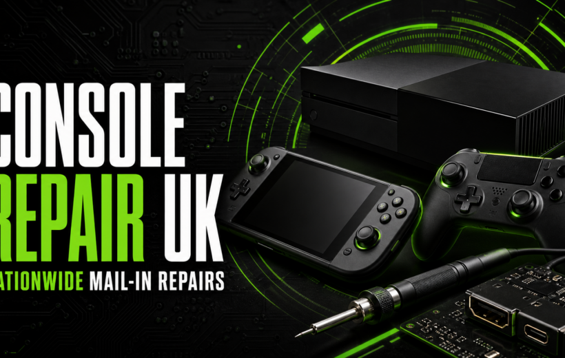 Console Repair UK nationwide mail-in repair services for PlayStation Xbox and Nintendo consoles