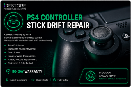 PS4 Controller Stick Drift Repair
