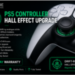 PlayStation controller Hall Effect joystick upgrade for stick drift repair