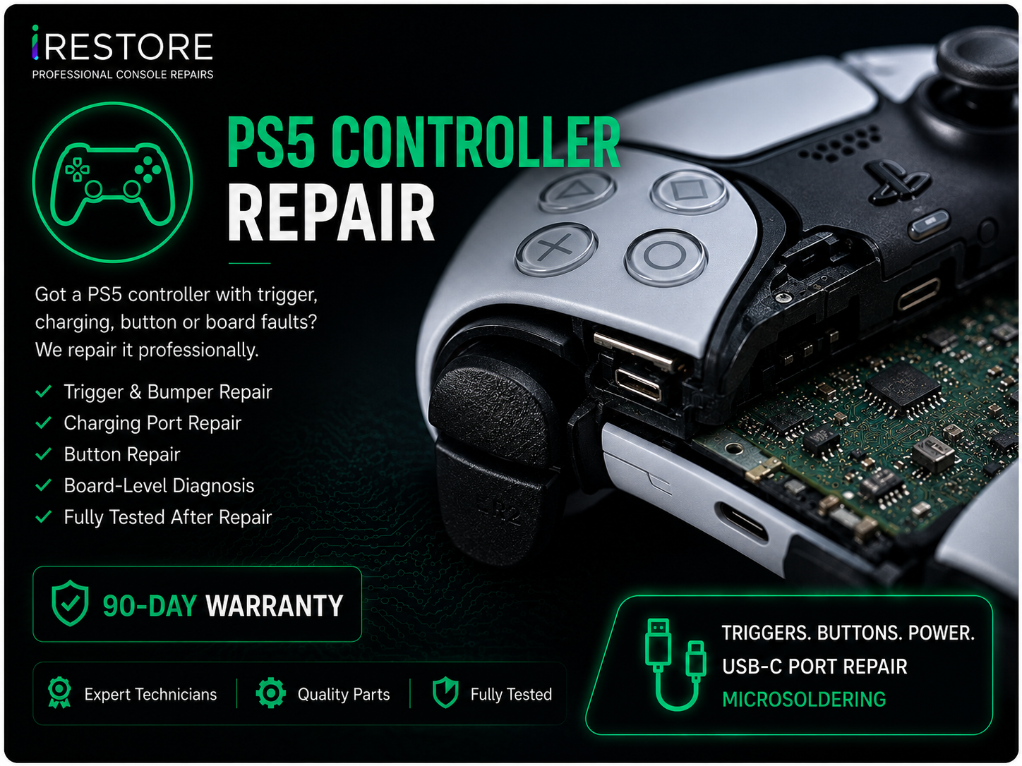 PS5 Controller Repair