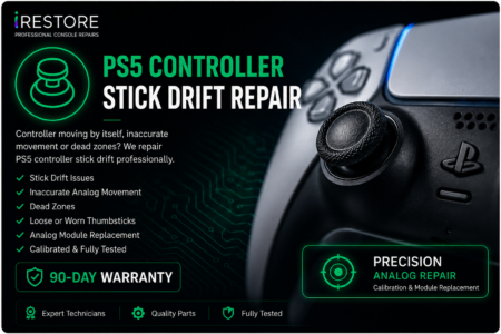PS5 Controller Stick Drift Repair